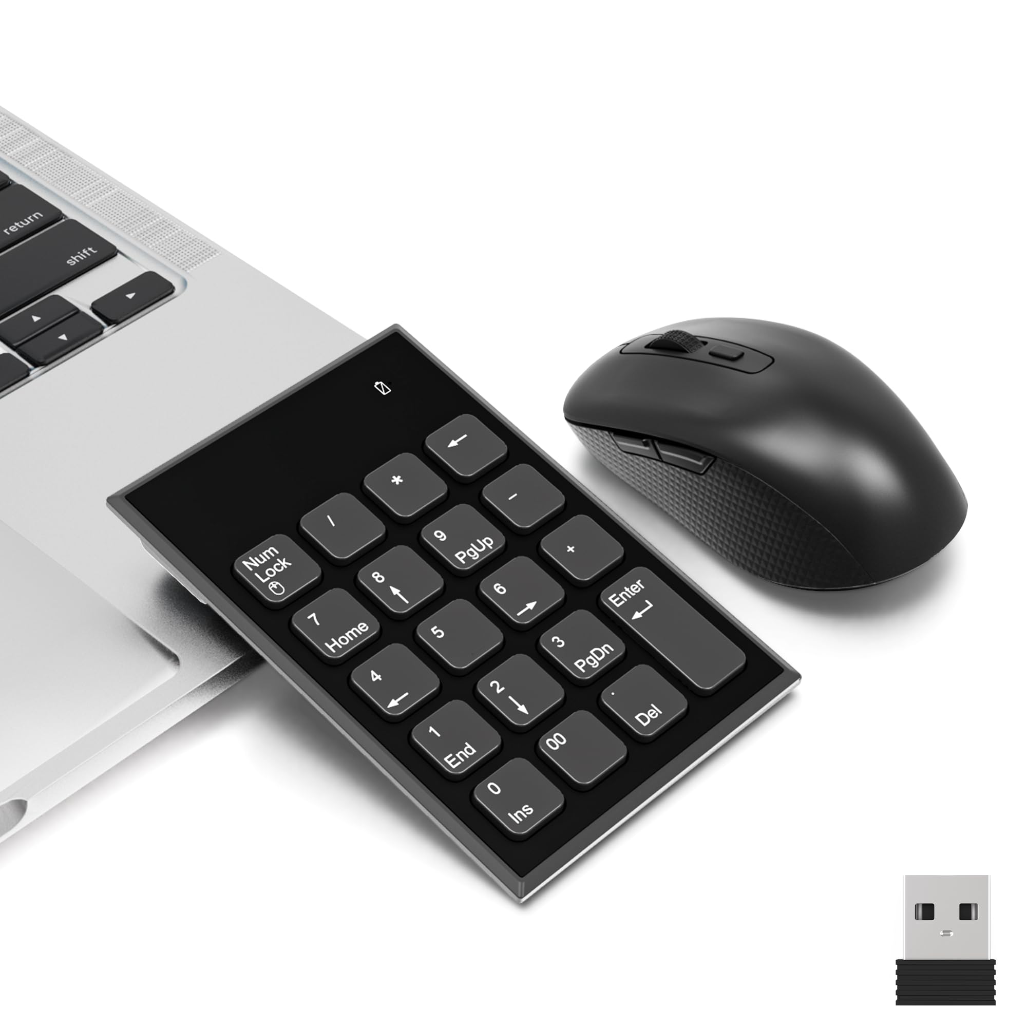 Wireless Numeric Keypad Mouse Set 19 Keys Wireless Numeric Numeric Keypad DPI Mouse Portable Silent Financial Accounting Number Keyboard Wireless
Wireless Numeric Keypad Mouse Set 19 Keys Wireless Numeric Numeric Keypad DPI Mouse Portable Silent Financial Accounting Number Keyboard Wireless
