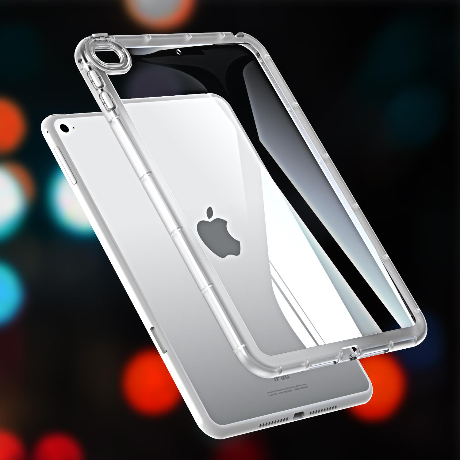 For iPad mini 4/mini (2019) 7.9 inch TPU Tablet Case Transparent Protective Cover Grey
For iPad mini 4/mini (2019) 7.9 inch TPU Tablet Case Transparent Protective Cover Grey