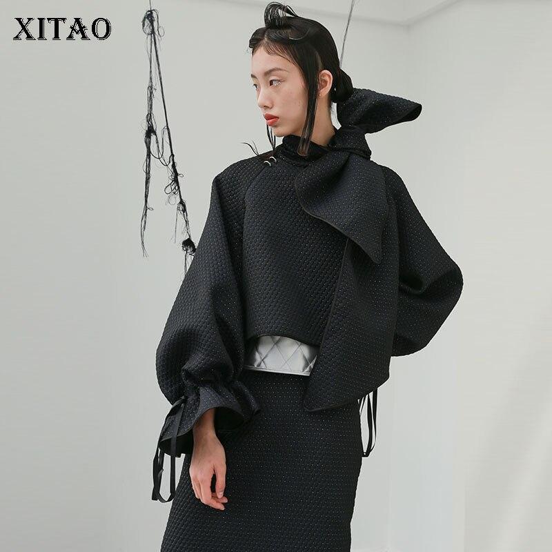 Куртка XITAO модная черная нерегулярная женская короткая куртка топ ZY2739
Куртка XITAO модная черная нерегулярная женская короткая куртка топ ZY2739