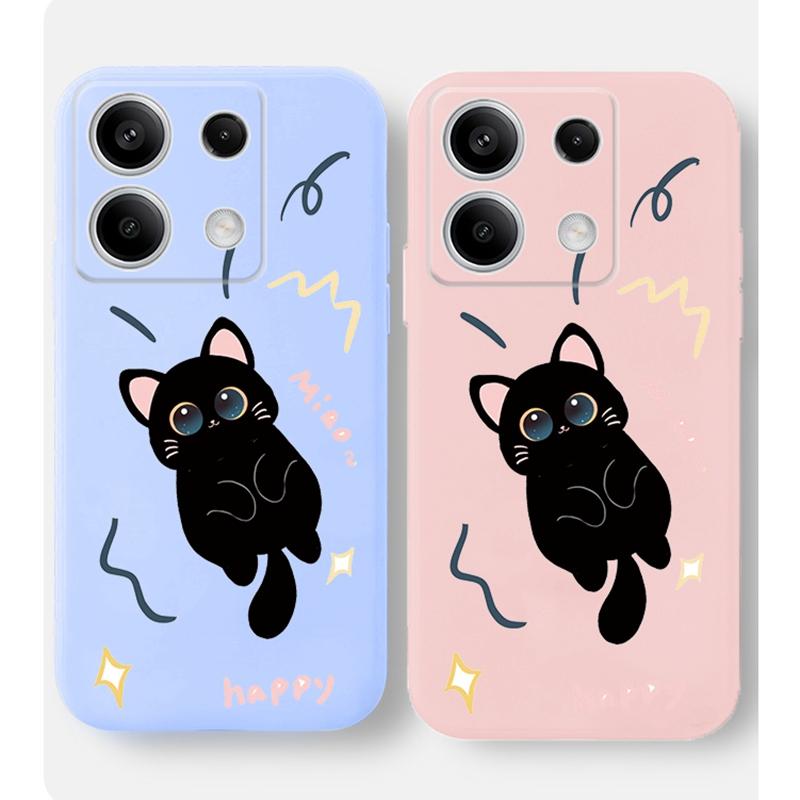 Мягкий силиконовый чехол для телефона с милым рисунком кота для Xiaomi Redmi Note 13 Pro 14C 13C 12C 11 10 9 Poco C65 M6 Camera Защитный противоударный полный чехол Xiaomi Poco X3 чёрный
Мягкий силиконовый чехол для телефона с милым рисунком кота для Xiaomi Redmi Note 13 Pro 14C 13C 12C 11 10 9 Poco C65 M6 Camera Защитный противоударный полный чехол Xiaomi Poco X3 чёрный