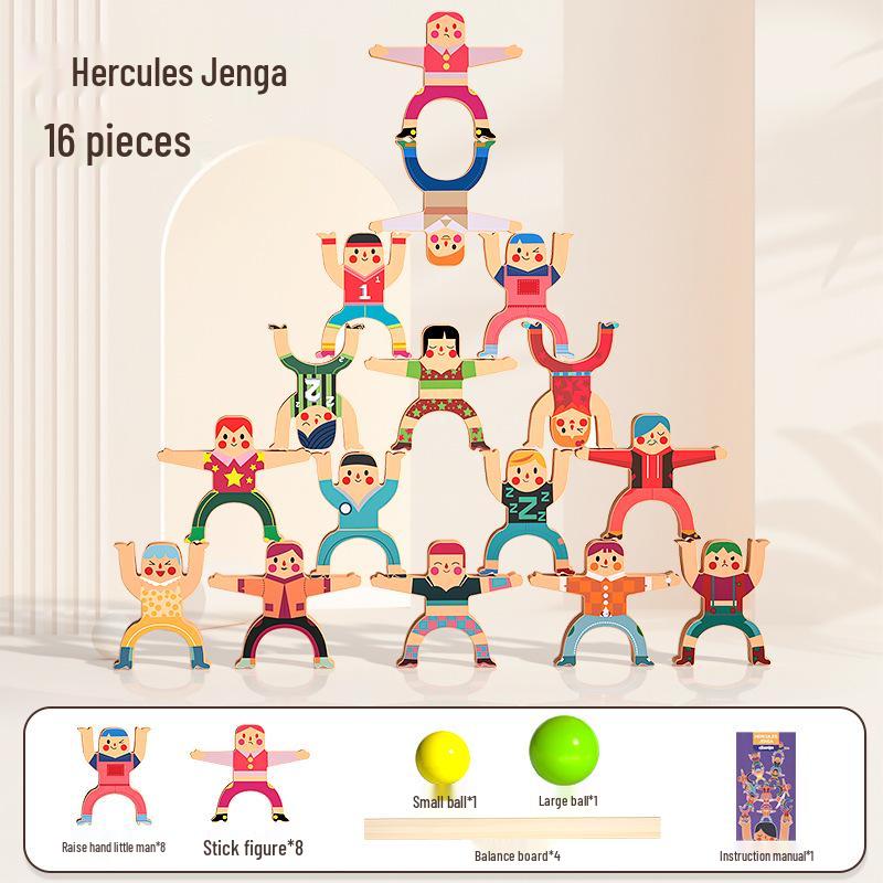 Деревянные балансировочные кубики Геркулес - Обучающие развивающие игрушки для детей
Деревянные балансировочные кубики Геркулес - Обучающие развивающие игрушки для детей