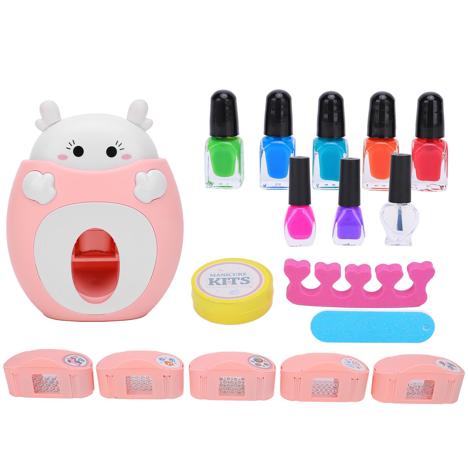 Children Nail Art Machine Kit Girl Nail Art Polish Nail Stamper Set Manicure Toy
Children Nail Art Machine Kit Girl Nail Art Polish Nail Stamper Set Manicure Toy