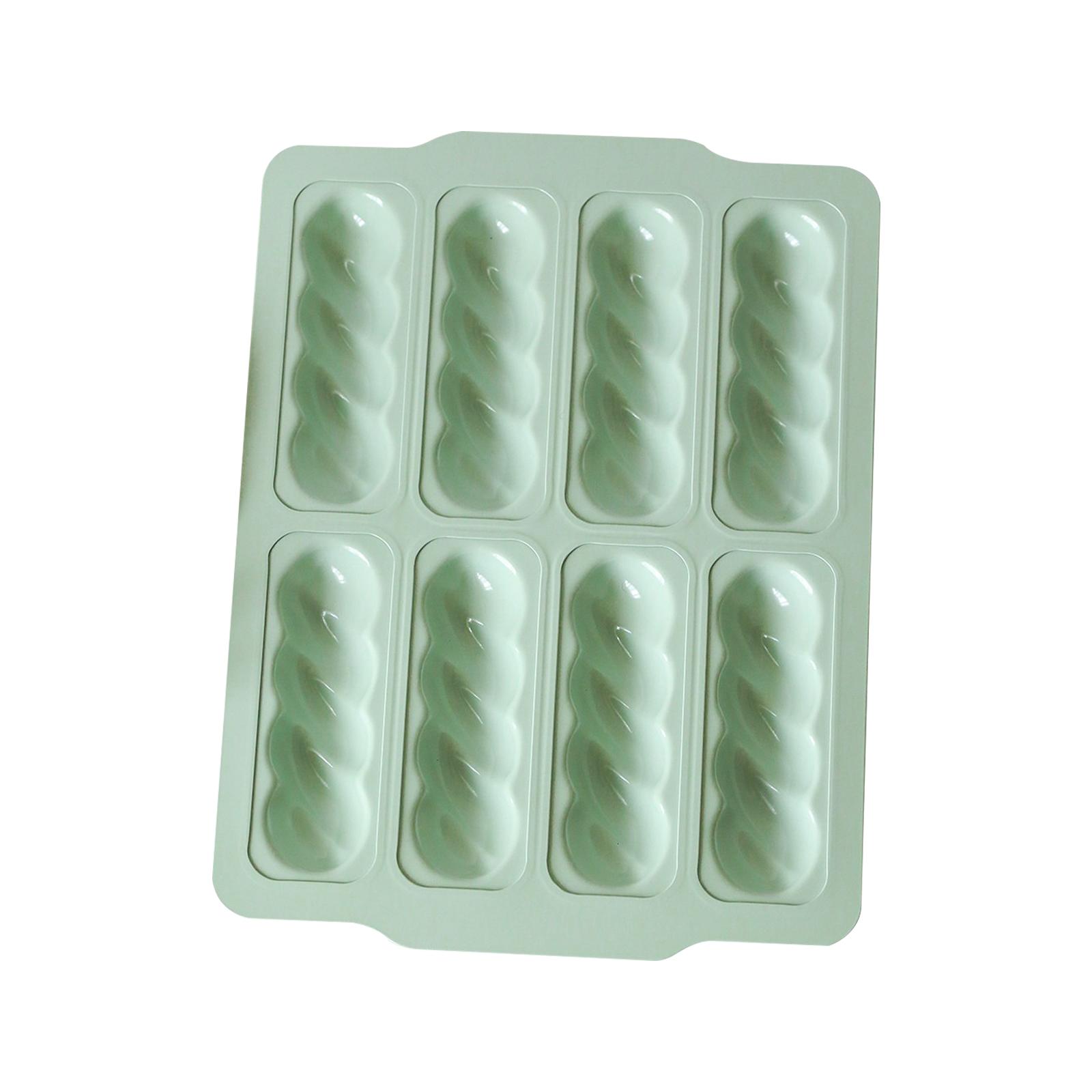 8-местная форма для миндального печенья в корейском стиле с витым узором, форма для выпечки торта, форма из углеродистой стали с антипригарным покрытием, форма для выпечки хлеба, буханки