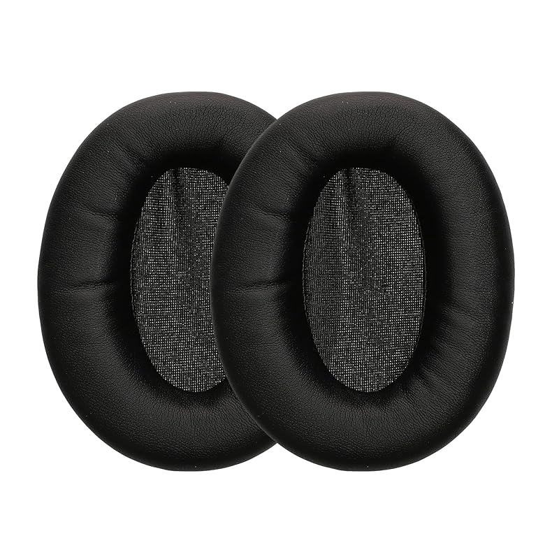 kwmobile 2x headphone cover Edifier W800BT Plus compatible replacement ear pads - cushion PU leather black color 
kwmobile 2x headphone cover Edifier W800BT Plus compatible replacement ear pads - cushion PU leather black color