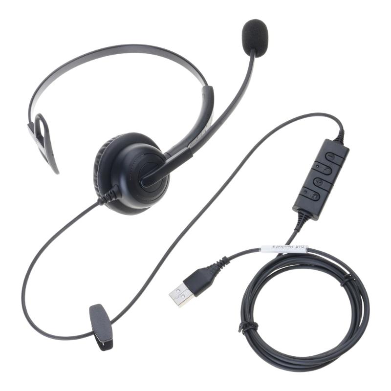 Mono Corded USB Headphone with Noise Reduction Microphone Soft Earpad Perfectly for Call Centers and Remote Work 1
Mono Corded USB Headphone with Noise Reduction Microphone Soft Earpad Perfectly for Call Centers and Remote Work 1