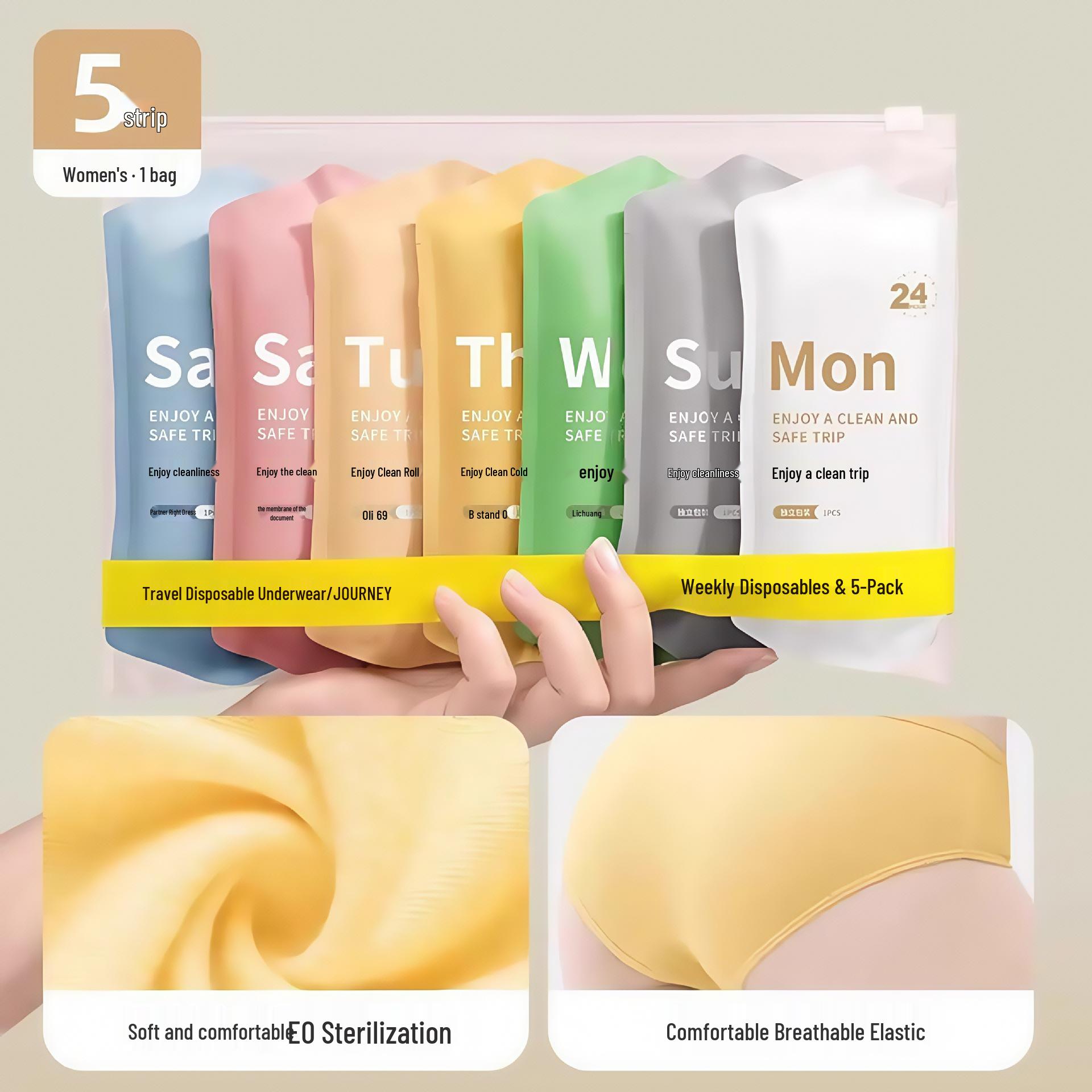 Sterile Wash-Free Plus Size Disposable Panties for Women - Ideal for Travel and Daily Use M
Sterile Wash-Free Plus Size Disposable Panties for Women - Ideal for Travel and Daily Use M