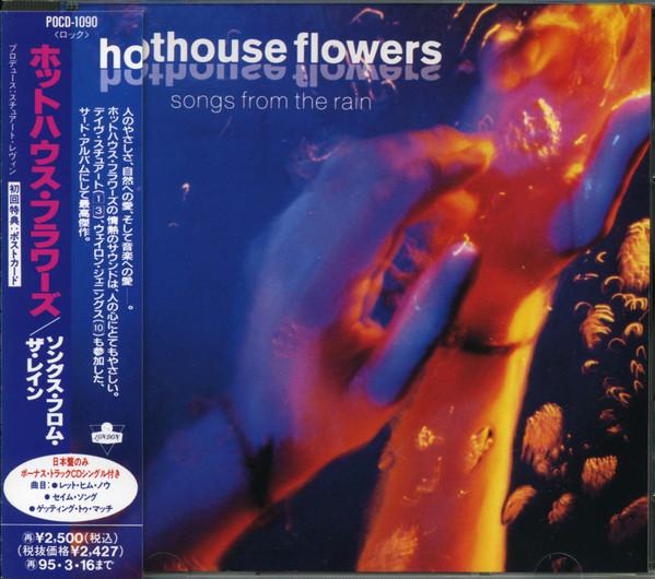 CD HOTHOUSE FLOWERS - Songs From The Rain POCD1090PROMO London Records 1993 Japan ObiRock Used
CD HOTHOUSE FLOWERS - Songs From The Rain POCD1090PROMO London Records 1993 Japan ObiRock Used