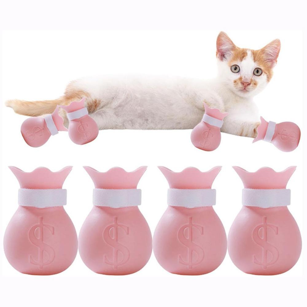 4pcs/set Anti Bite Cat Paws Gloves Silicone Cat Shoes New Anti-scratch Cat Foot Shoes жовтий
4pcs/set Anti Bite Cat Paws Gloves Silicone Cat Shoes New Anti-scratch Cat Foot Shoes жовтий