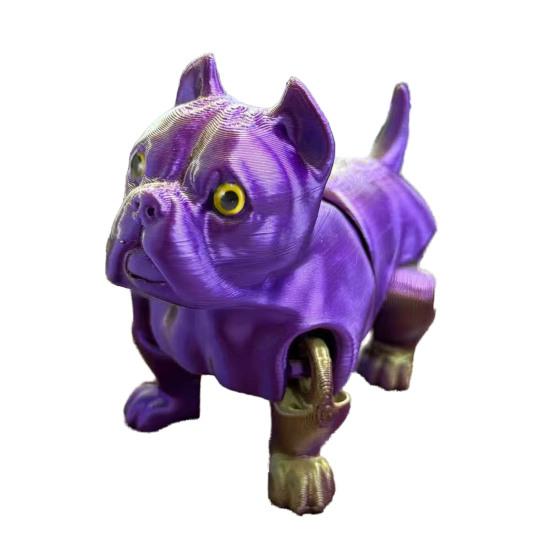 3D Printed Dog Model Fidget Toy Articulated Puppy with Movable Joints Flexible Animal Stress-Relief Toy Desktop Pet Gift for Kids Collectors Home F
3D Printed Dog Model Fidget Toy Articulated Puppy with Movable Joints Flexible Animal Stress-Relief Toy Desktop Pet Gift for Kids Collectors Home F