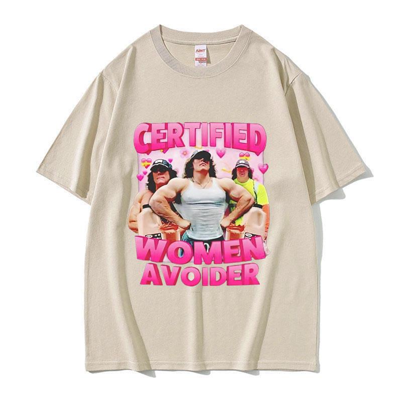 Certified Women Avoider Sam Sulek Funny Meme T Shirts Unisex High Quality Cotton T Shirt Male Fashion Oversized Tshirt Short Sleeve 4XL
Certified Women Avoider Sam Sulek Funny Meme T Shirts Unisex High Quality Cotton T Shirt Male Fashion Oversized Tshirt Short Sleeve 4XL