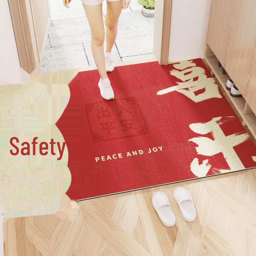 Китайский стиль прочный нескользящий ПВХ напольный коврик, пыленепроницаемый ковер для дома и праздничной прихожей 60x90 cm
Китайский стиль прочный нескользящий ПВХ напольный коврик, пыленепроницаемый ковер для дома и праздничной прихожей 60x90 cm