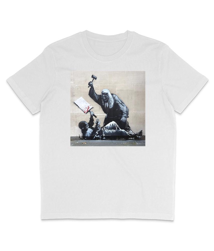 Banksy Royal Courts Of Justice Square Organic TShirt Graffiti Art Unisex T-Shirt M
Banksy Royal Courts Of Justice Square Organic TShirt Graffiti Art Unisex T-Shirt M