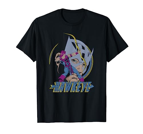 Marvel Comics Avengers Hawkeye Classic Ready Aim Fire T-Shirt
Marvel Comics Avengers Hawkeye Classic Ready Aim Fire T-Shirt