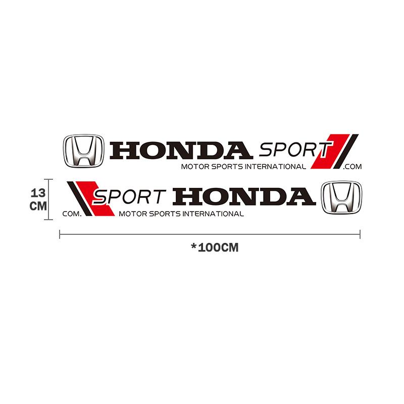 2 Large Size Car Stickers Auto Door Decoration Decal Accessories For Honda Civic Accord Fit Jazz Pilot CRV Odyssey Passport City
2 Large Size Car Stickers Auto Door Decoration Decal Accessories For Honda Civic Accord Fit Jazz Pilot CRV Odyssey Passport City
