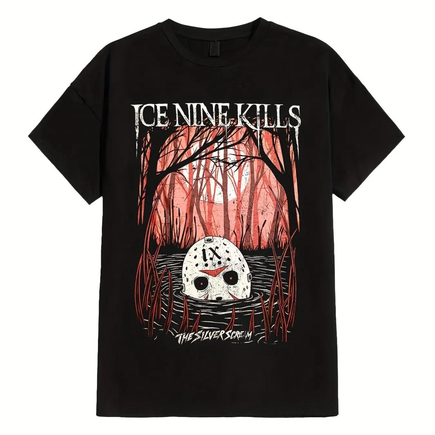 Ice Nine Kills Плаваюча футболка Повсякденна з круглим вирізом Літня Нова Чоловіча Жіноча Ретро Мода З коротким рукавом Топ XXXXXL чорний
Ice Nine Kills Плаваюча футболка Повсякденна з круглим вирізом Літня Нова Чоловіча Жіноча Ретро Мода З коротким рукавом Топ XXXXXL чорний