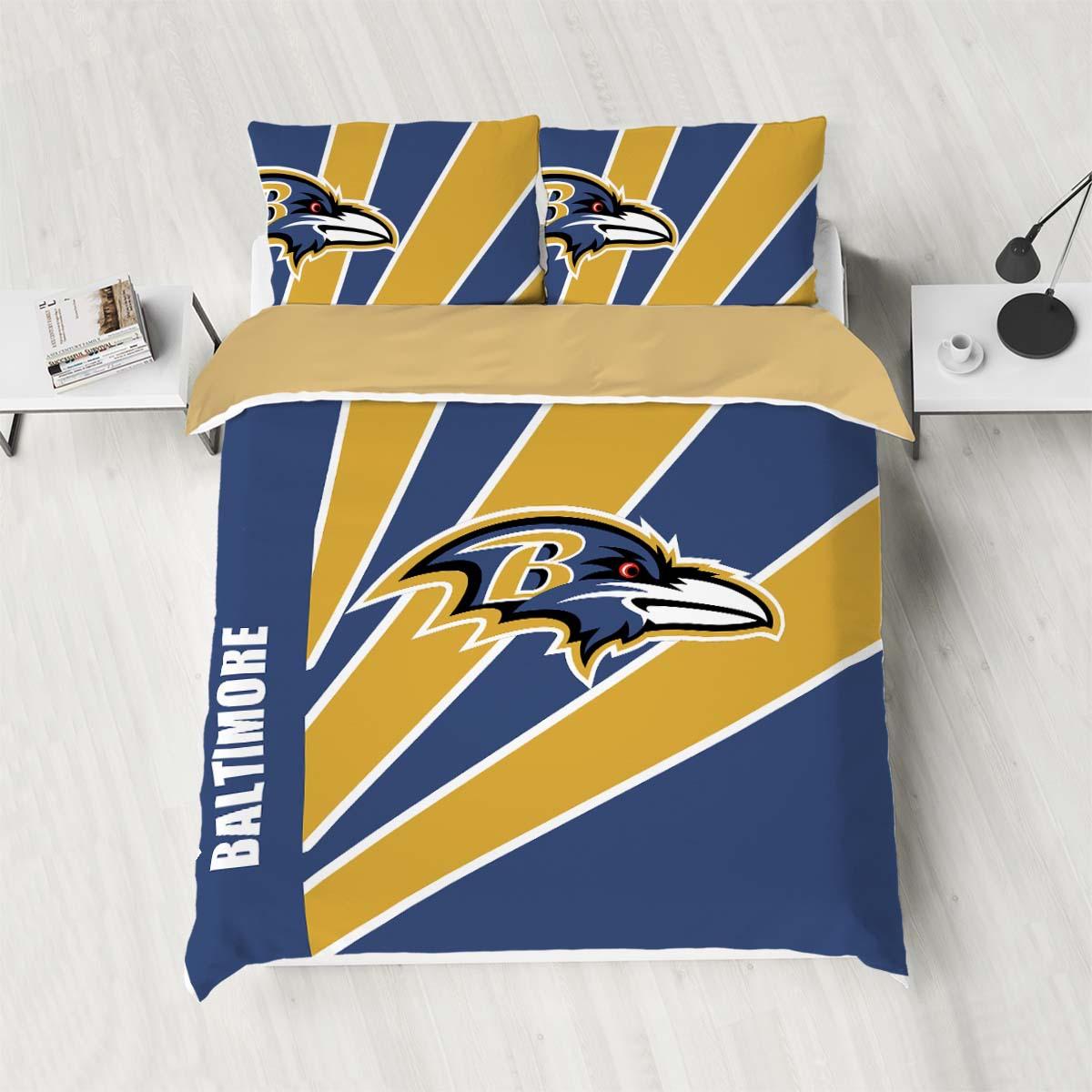 Balmore Ravens Bed Three-Piece Rugby Team Polished Home Textiles Digital Printing Quilt Cover Pillowcase EU 135x200cm
Balmore Ravens Bed Three-Piece Rugby Team Polished Home Textiles Digital Printing Quilt Cover Pillowcase EU 135x200cm