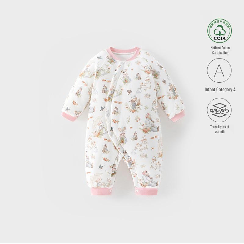 Baby Winter Cotton Romper - Warm, Thick, Class A Jumpsuit 66 cm
Baby Winter Cotton Romper - Warm, Thick, Class A Jumpsuit 66 cm