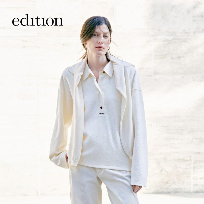 editionE+ Terry Cotton Shirt-Collar Sweatshirt XS
editionE+ Terry Cotton Shirt-Collar Sweatshirt XS