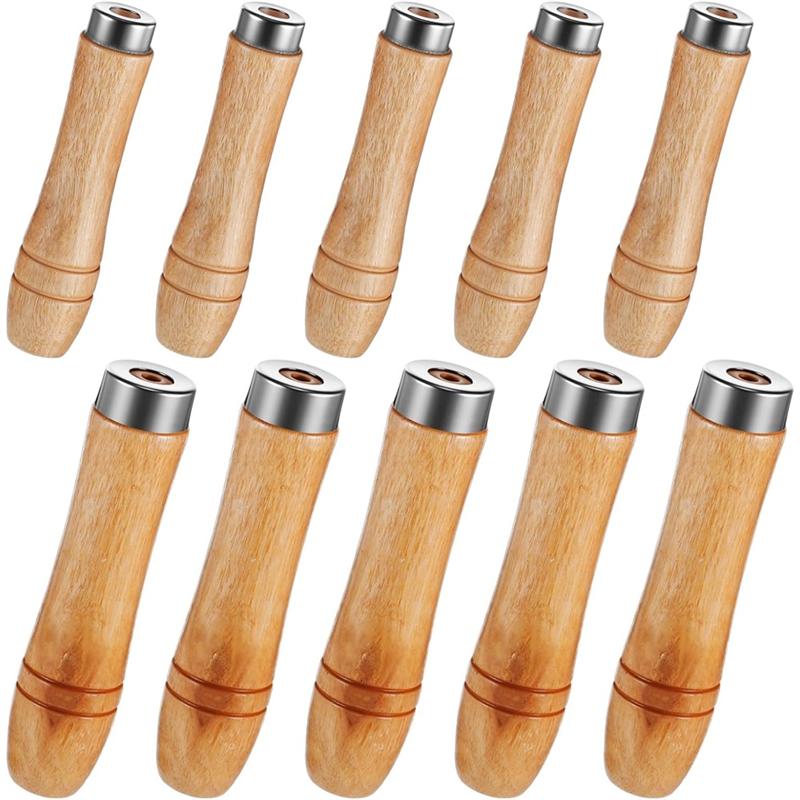 Fresh Medium& Large Wooden File Handle With Strong Metal Collars 10 Pcs Wood Handles For Screwdriver Hand Drill File Handle
Fresh Medium& Large Wooden File Handle With Strong Metal Collars 10 Pcs Wood Handles For Screwdriver Hand Drill File Handle
