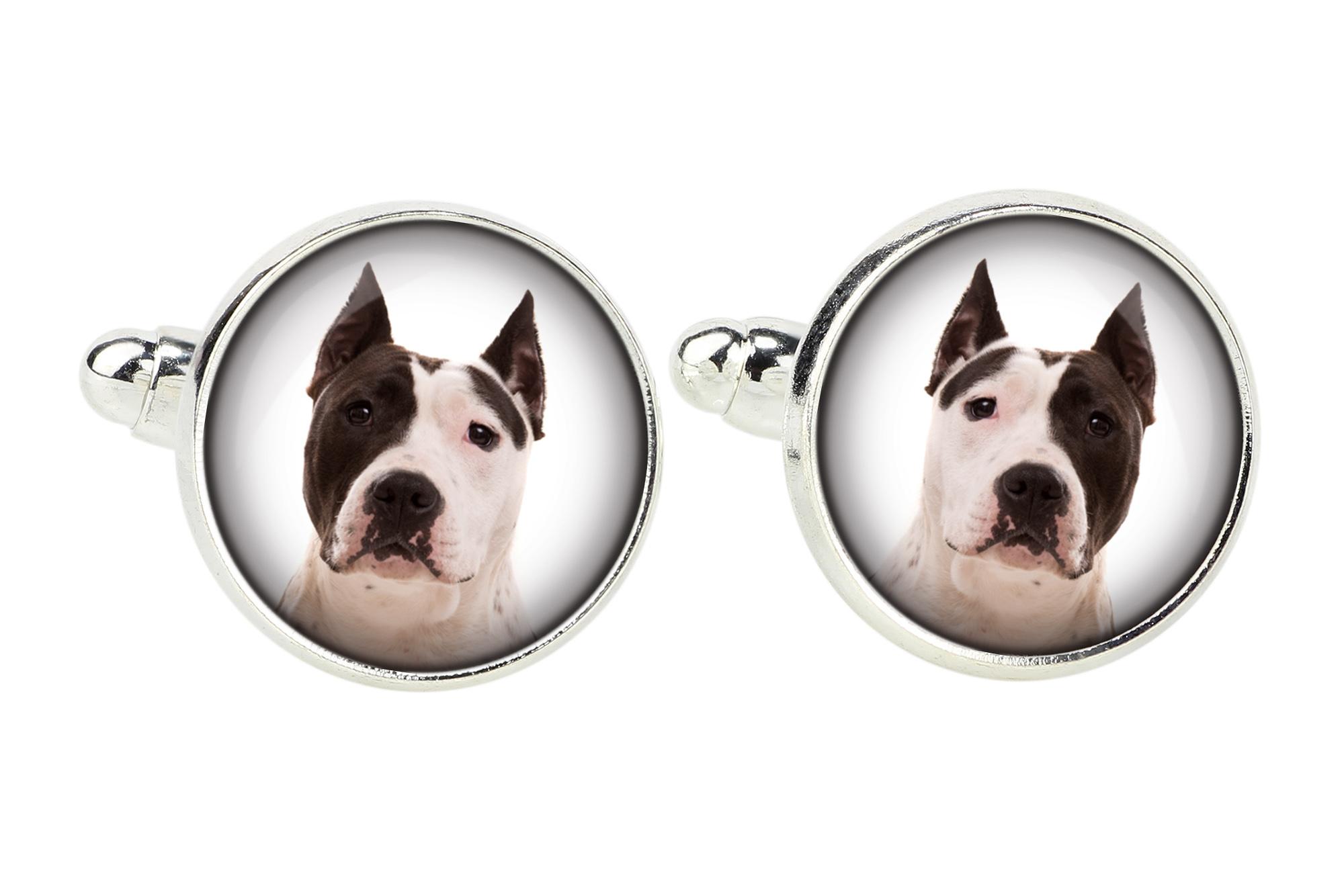 Американський стаффордширський тер єр, Амстафф - запонки, аксесуар до сорочки, підвіска до сорочки від бренду Art-Dog срібний
Американський стаффордширський тер єр, Амстафф - запонки, аксесуар до сорочки, підвіска до сорочки від бренду Art-Dog срібний