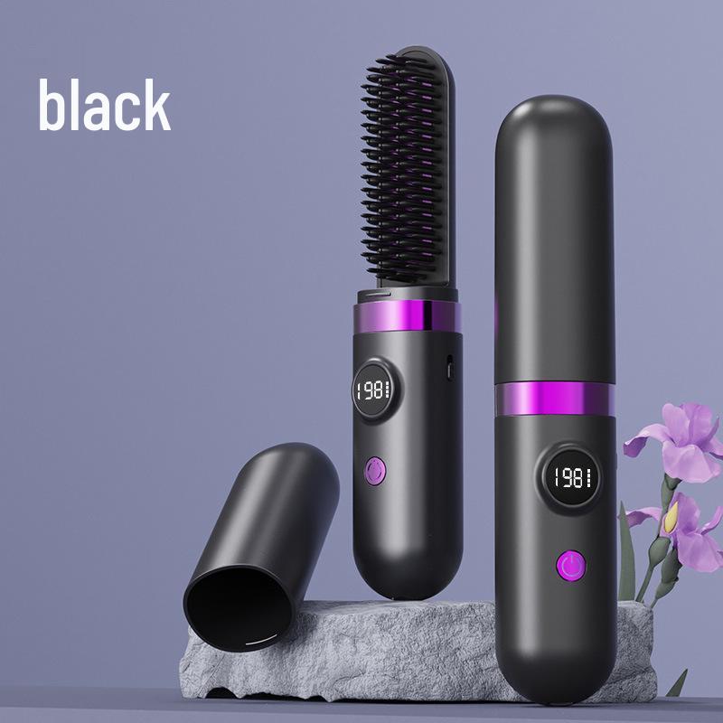 Portable Wireless USB Straightening & Curling Comb with Negative Ions - Hair-Friendly Dual-Use Mini Hair Care Tool
Portable Wireless USB Straightening & Curling Comb with Negative Ions - Hair-Friendly Dual-Use Mini Hair Care Tool