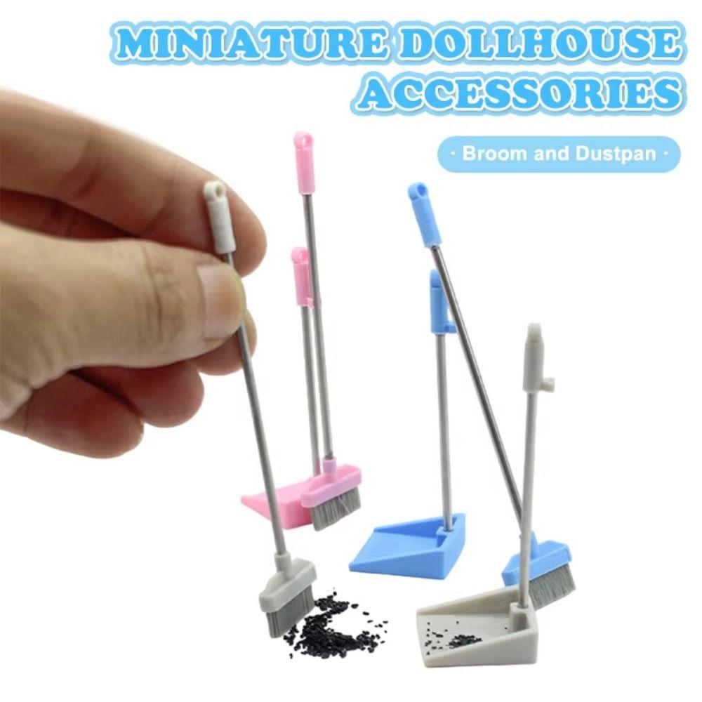 Scene Decor Dollhouse Broom Dustpan Pretend Play Miniature Broom Dollhouse Cleaning Tool BJD Ob11 синій
Scene Decor Dollhouse Broom Dustpan Pretend Play Miniature Broom Dollhouse Cleaning Tool BJD Ob11 синій