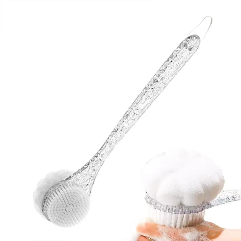 Portable Crystal Handle Bath Brush Transparent Back Scrubber Brush Dual Side Scrub Brush Bathroom серый
Portable Crystal Handle Bath Brush Transparent Back Scrubber Brush Dual Side Scrub Brush Bathroom серый