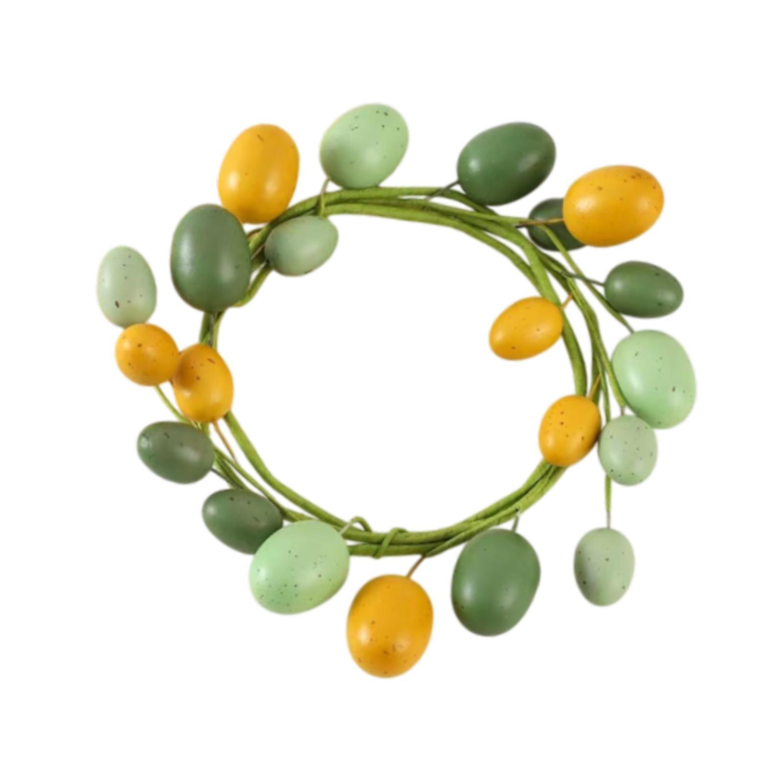Easter Eggs Ring Wreath Creative Portable DIY Crafts 12inch Diameter Spring Decoration for Kitchen Wedding Festival Party Gifts
Easter Eggs Ring Wreath Creative Portable DIY Crafts 12inch Diameter Spring Decoration for Kitchen Wedding Festival Party Gifts