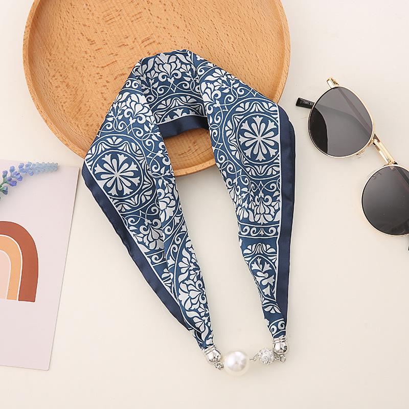 Корейський стиль шовковий шарф-намисто: Перлова підвіска, магнітна застібка, жіночий тонкий чокер
Корейський стиль шовковий шарф-намисто: Перлова підвіска, магнітна застібка, жіночий тонкий чокер