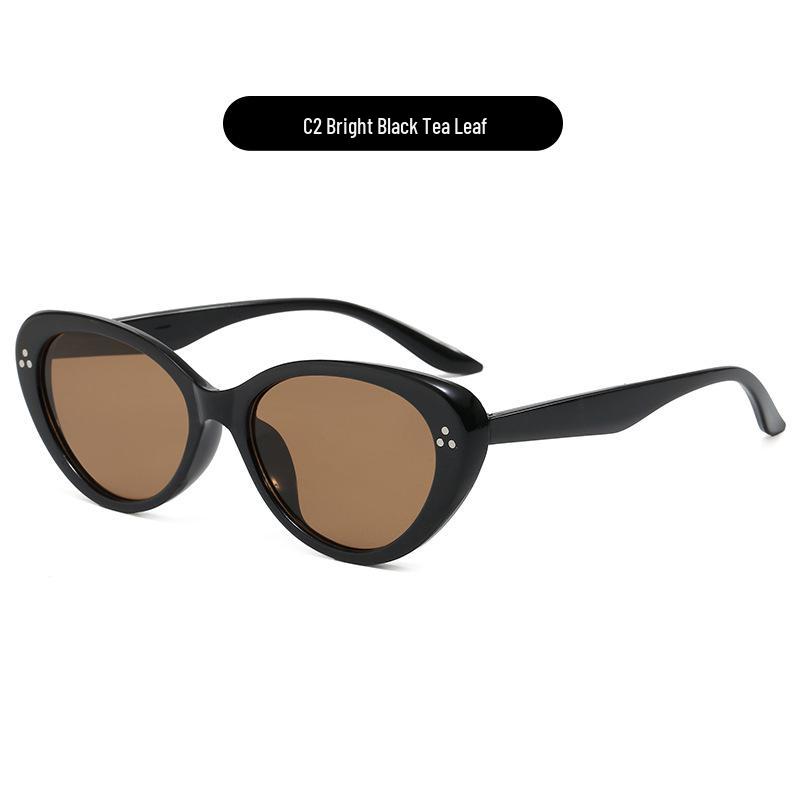Cat Eye Rivet Fashion Sunglasses - Trendy European & American Style with Ins Celebrity Street Flair and Sun Protection As Shown
Cat Eye Rivet Fashion Sunglasses - Trendy European & American Style with Ins Celebrity Street Flair and Sun Protection As Shown