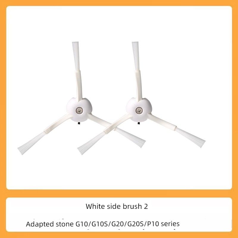 Fit Stone Robot Cleaner Side Brush Accessories G20/G20s/P10s Pro/G10s/G10/S50 Brush 2 White Side Brushes (Adapted to Stone Series)
Fit Stone Robot Cleaner Side Brush Accessories G20/G20s/P10s Pro/G10s/G10/S50 Brush 2 White Side Brushes (Adapted to Stone Series)