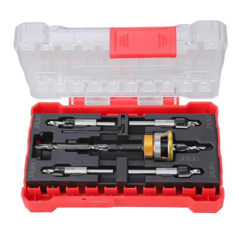Countersink Drill Bits With Depth Stop Hexagonal Shank Hole Opener Woodworking Aluminum Limit Drilling Tool Chamfering золотий
Countersink Drill Bits With Depth Stop Hexagonal Shank Hole Opener Woodworking Aluminum Limit Drilling Tool Chamfering золотий
