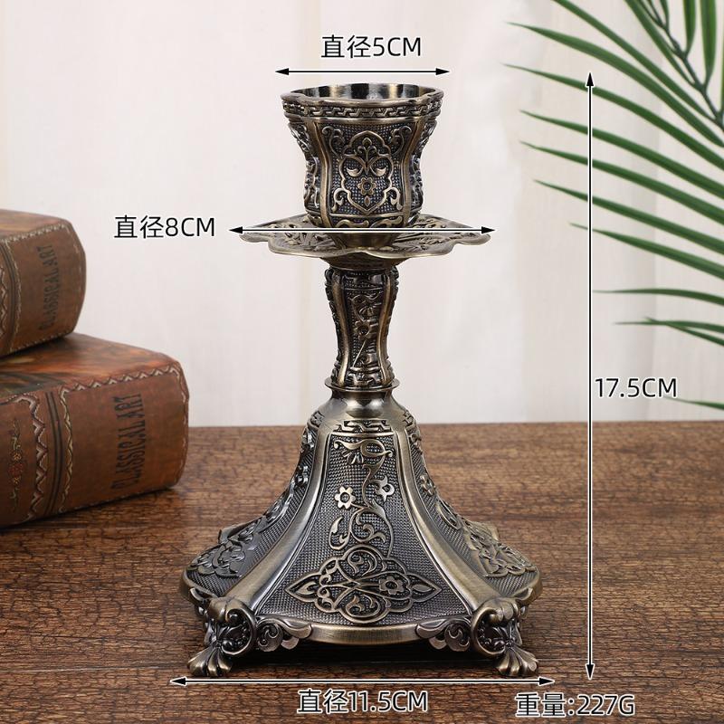 Retro Zinc Alloy Candle Holder Multi Head Candle Rack Wedding Decoration Candlestick Holder Candlelight Dinner Candles Stand
Retro Zinc Alloy Candle Holder Multi Head Candle Rack Wedding Decoration Candlestick Holder Candlelight Dinner Candles Stand