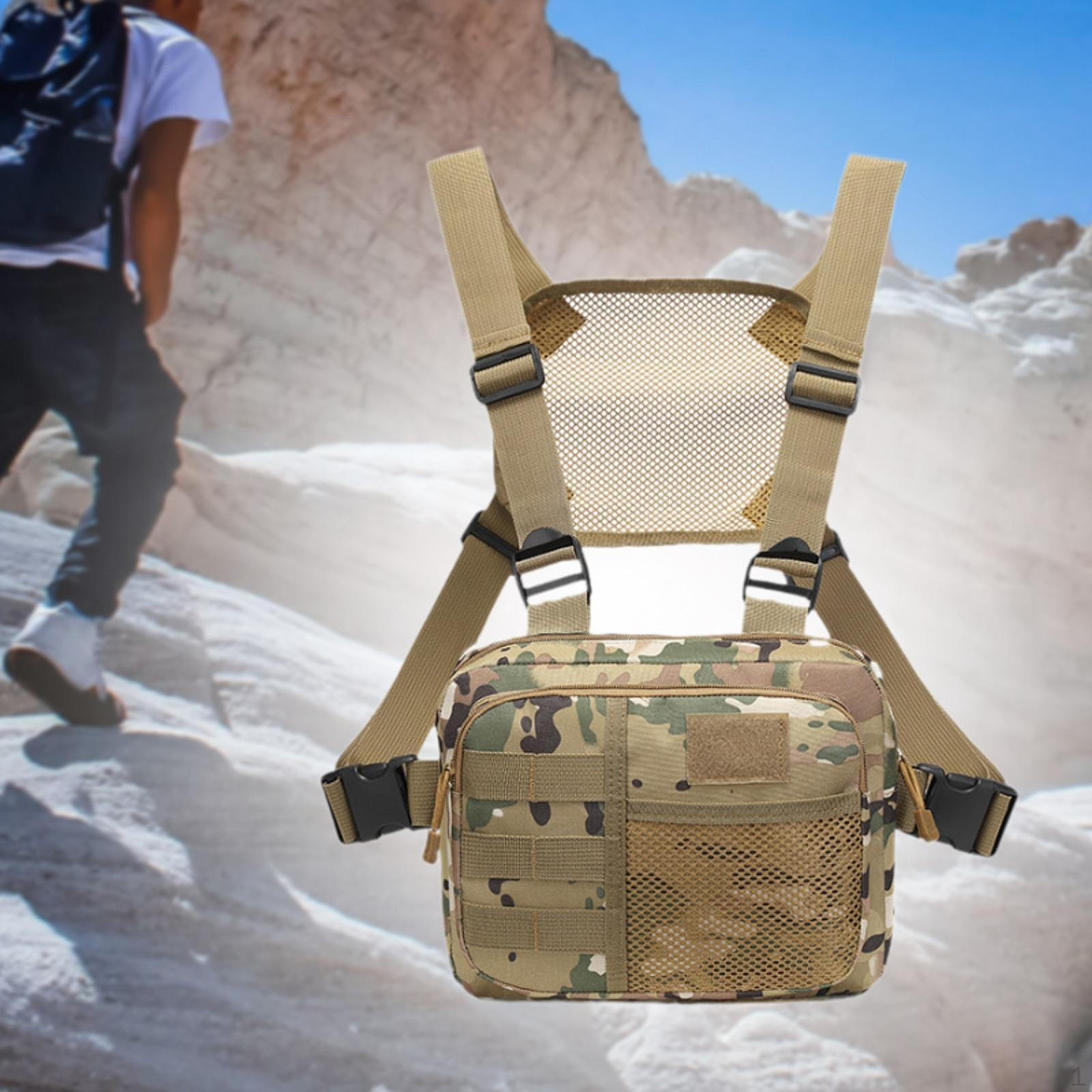 Outdoor Sports Chest Bag Fashion Lightweight with Adjustable Straps Backpack
Outdoor Sports Chest Bag Fashion Lightweight with Adjustable Straps Backpack