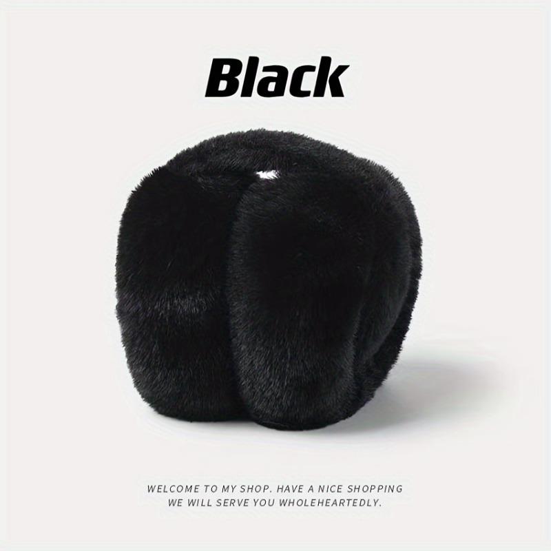 Твердые мягкие плюшевые уши, сохраняющие тепло, зимние наушники для женщин и мужчин, модные уличные защитные наушники, наушники чёрный
Твердые мягкие плюшевые уши, сохраняющие тепло, зимние наушники для женщин и мужчин, модные уличные защитные наушники, наушники чёрный