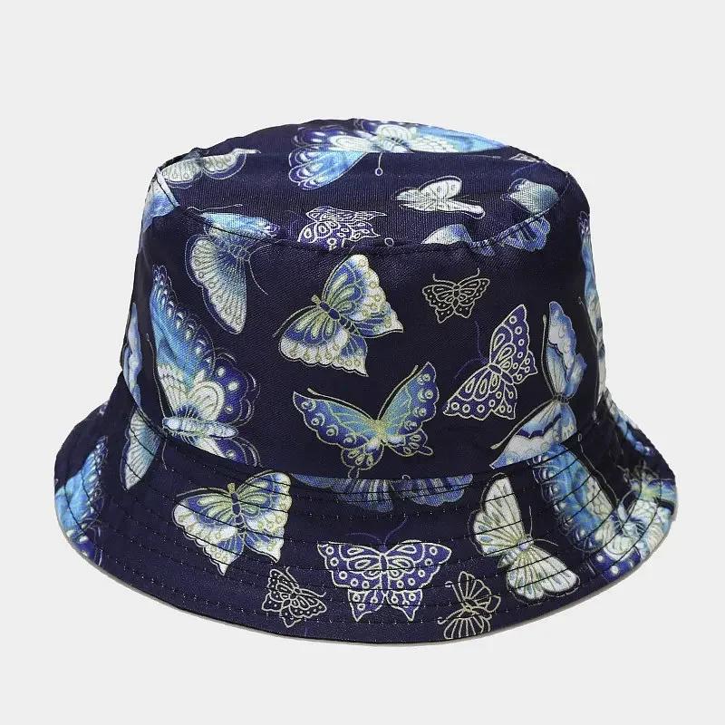 Spring Cotton Cartoon Butterfly Print Bucket Hat Fisherman Hat Outdoor Travel Sun Cap for Men and Women 115
Spring Cotton Cartoon Butterfly Print Bucket Hat Fisherman Hat Outdoor Travel Sun Cap for Men and Women 115