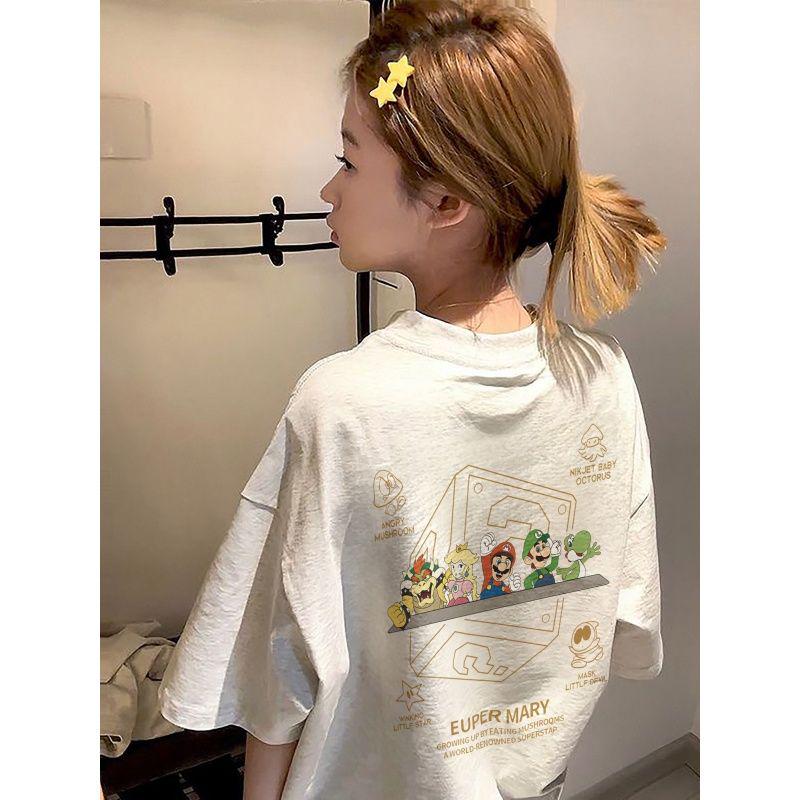2024 Korean Style Cartoon Print T-shirt, Unisex, Loose Fit, Short Sleeve Large світло-сірий колір
2024 Korean Style Cartoon Print T-shirt, Unisex, Loose Fit, Short Sleeve Large світло-сірий колір