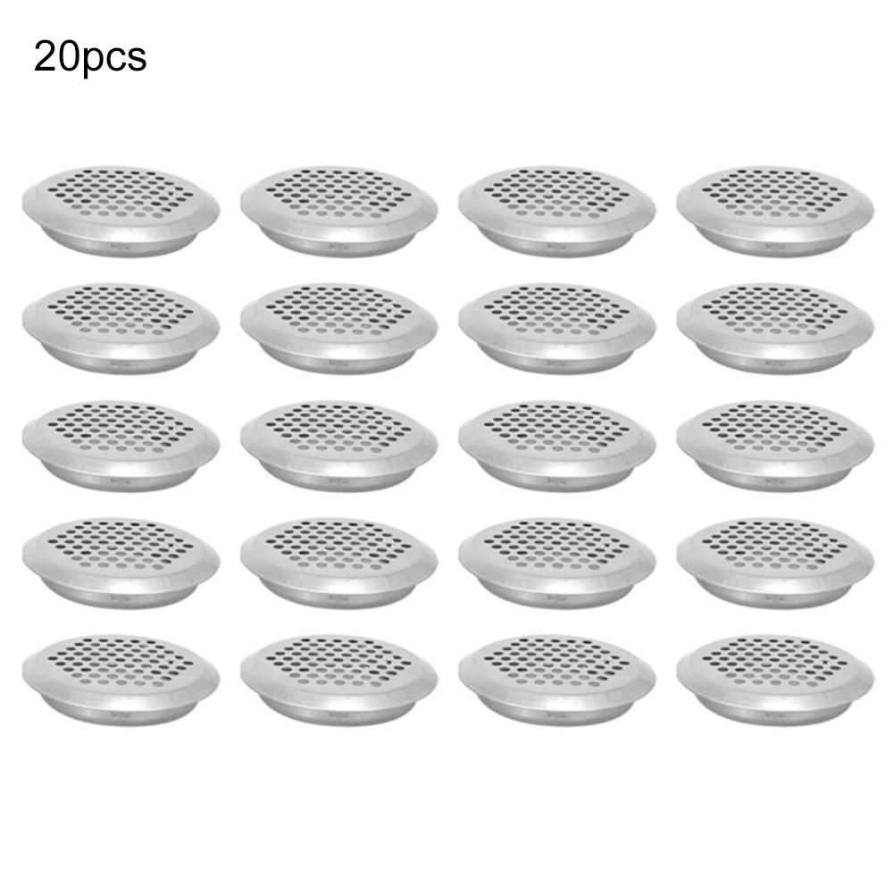 20pcs Air Vent Holes Stainless Steel 35mm Round Ventilation Grille Insect Barrier Wardrobe Ventilation Grille For Cabinets
20pcs Air Vent Holes Stainless Steel 35mm Round Ventilation Grille Insect Barrier Wardrobe Ventilation Grille For Cabinets