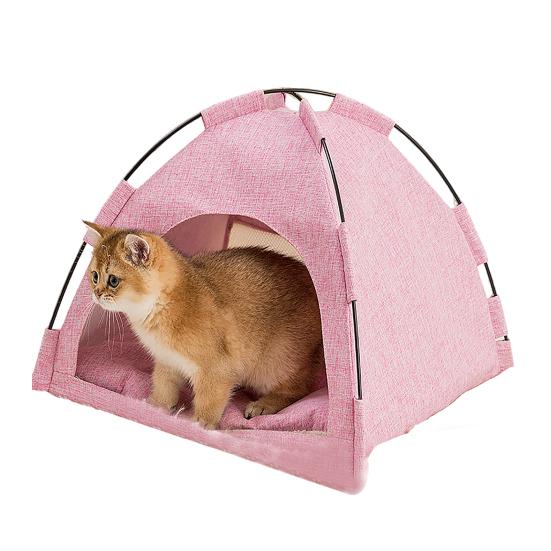 Tent Cat Bed Spacious Ventilated Cat Tent Hide Cave Semi-Enclosed Cat Bed with Removable Washable Mat for Summer All Seasons M розовый
Tent Cat Bed Spacious Ventilated Cat Tent Hide Cave Semi-Enclosed Cat Bed with Removable Washable Mat for Summer All Seasons M розовый