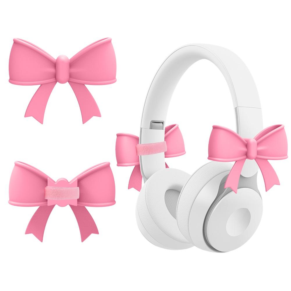 2PCS Universal Bow Shape Headphone Decorations 3D Adjustable Earphone Charms Easy To Install Silicone Headset Attachment Girls рожевий
2PCS Universal Bow Shape Headphone Decorations 3D Adjustable Earphone Charms Easy To Install Silicone Headset Attachment Girls рожевий