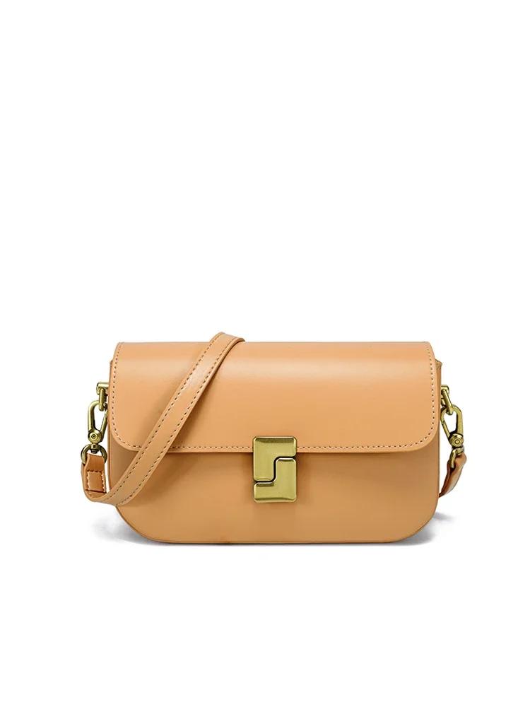 Women’s Split Leather Shoulder Bag Trend Brand Small Square Bags Luxury Designer Handbag Messenger bag for Female 22x5x11cm коричневий
Women’s Split Leather Shoulder Bag Trend Brand Small Square Bags Luxury Designer Handbag Messenger bag for Female 22x5x11cm коричневий