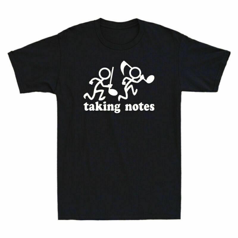 Notes Men039;s Funny Musician T-Shirt Music Cotton Design The Taking Unisex T-Shirt S
Notes Men039;s Funny Musician T-Shirt Music Cotton Design The Taking Unisex T-Shirt S