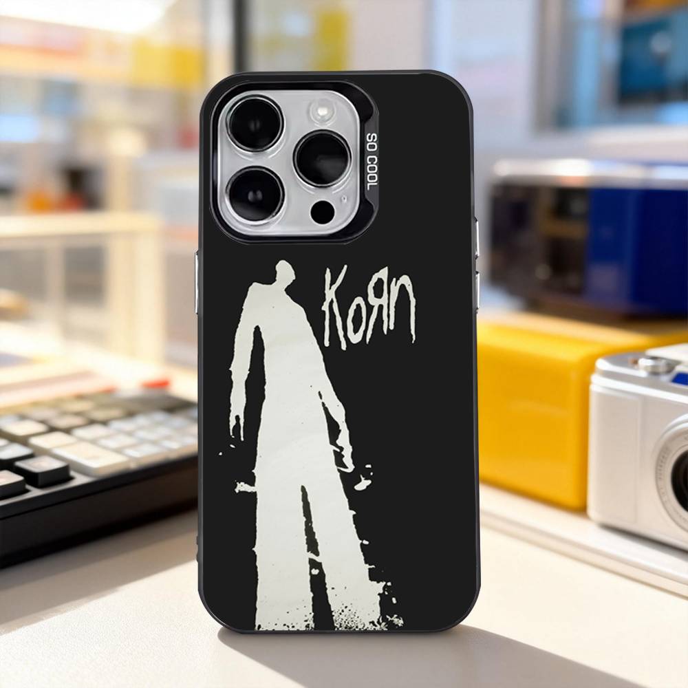 Rock K-Korn Band Cool For iPhone 11,12,13,14,15,16,17,Pro,Max,Plus,E,Air,Mini Phone Case IMD Matte Black iPhone12
Rock K-Korn Band Cool For iPhone 11,12,13,14,15,16,17,Pro,Max,Plus,E,Air,Mini Phone Case IMD Matte Black iPhone12