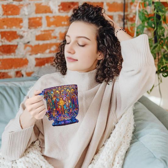 Colorful Church Cup Handmade 400ml Religious Coffee Mug Inspiring Christian Gift Religious Art Mug Faith Gift 400ML різнокольоровий
Colorful Church Cup Handmade 400ml Religious Coffee Mug Inspiring Christian Gift Religious Art Mug Faith Gift 400ML різнокольоровий