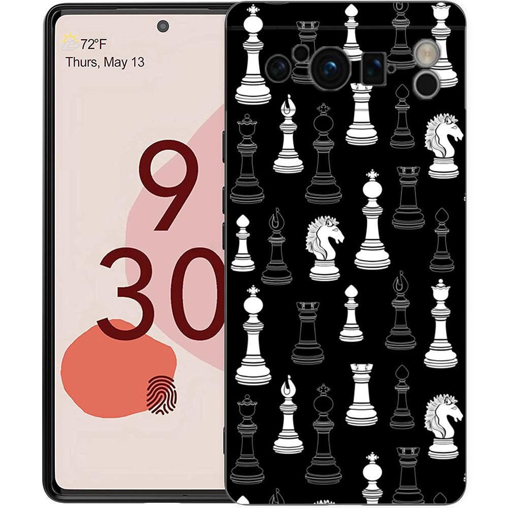 Чехол для телефона Шахматная доска для Google Pixel 9 8 9A 8A 7 7A 6 Pro XL 6A 5G Черный Мягкая задняя крышка Люксовый TPU Чехол Pixel 6
Чехол для телефона Шахматная доска для Google Pixel 9 8 9A 8A 7 7A 6 Pro XL 6A 5G Черный Мягкая задняя крышка Люксовый TPU Чехол Pixel 6