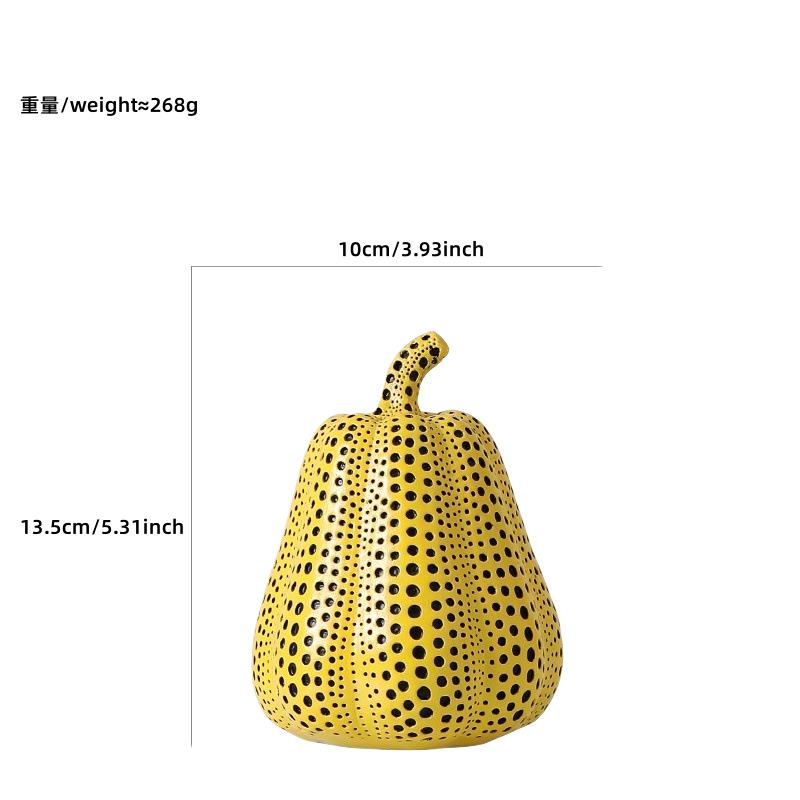 Colorful Polka Dot Pumpkin Sculpture Multiple Styles Pumpkin Handicraft Desktop Resin Ornaments Modern Home Decor Accessories
Colorful Polka Dot Pumpkin Sculpture Multiple Styles Pumpkin Handicraft Desktop Resin Ornaments Modern Home Decor Accessories