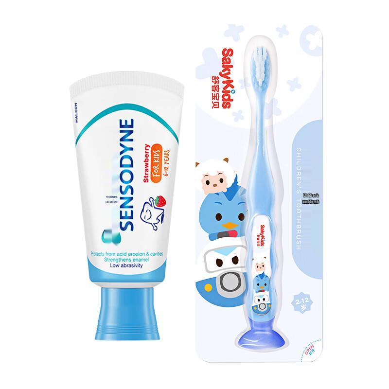 Sensodyne Children s Toothpaste with Toothbrush Set
Sensodyne Children s Toothpaste with Toothbrush Set