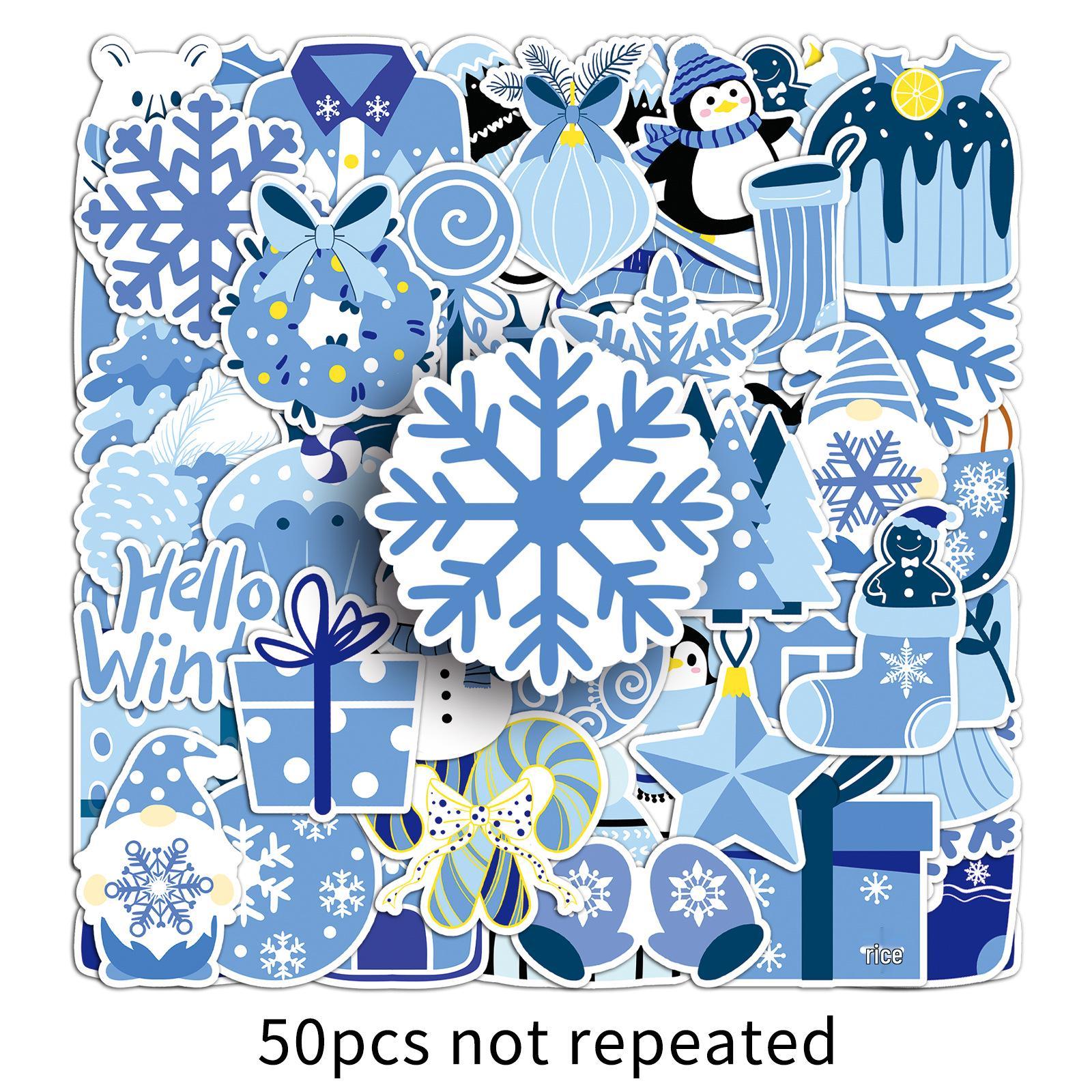 50 Blue Winter Stickers: Warm Healing INS Style for DIY Notebook & Planner Decoration
50 Blue Winter Stickers: Warm Healing INS Style for DIY Notebook & Planner Decoration