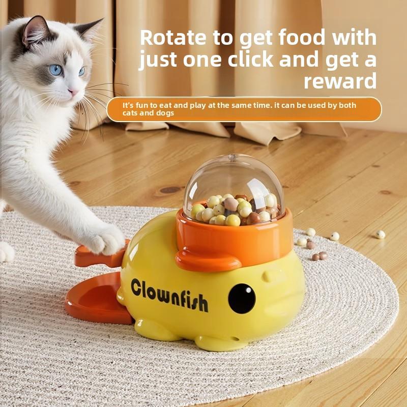 Duck Cat Toy Self Entertainment Boredom Relief Treat Dispenser Freeze Dried Snack Launcher For Kittens жёлтый
Duck Cat Toy Self Entertainment Boredom Relief Treat Dispenser Freeze Dried Snack Launcher For Kittens жёлтый
