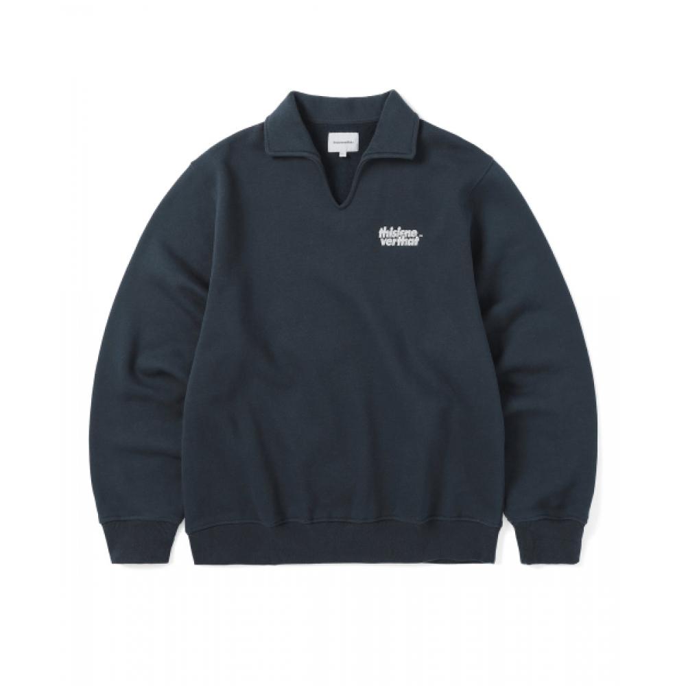 Thisisneverthat Open Collar Sweatshirt Navy XL
Thisisneverthat Open Collar Sweatshirt Navy XL